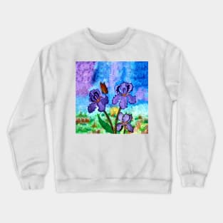 Iris at Sunrise Crewneck Sweatshirt